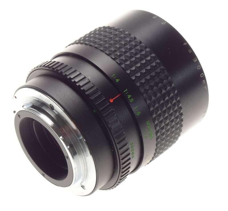 Mirror Lens 5.6 f=300mm Konica mount Prime Makinon Reflex used