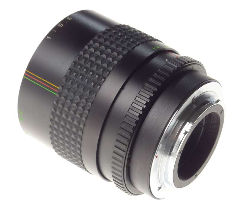Mirror Lens 5.6 f=300mm Konica mount Prime Makinon Reflex used