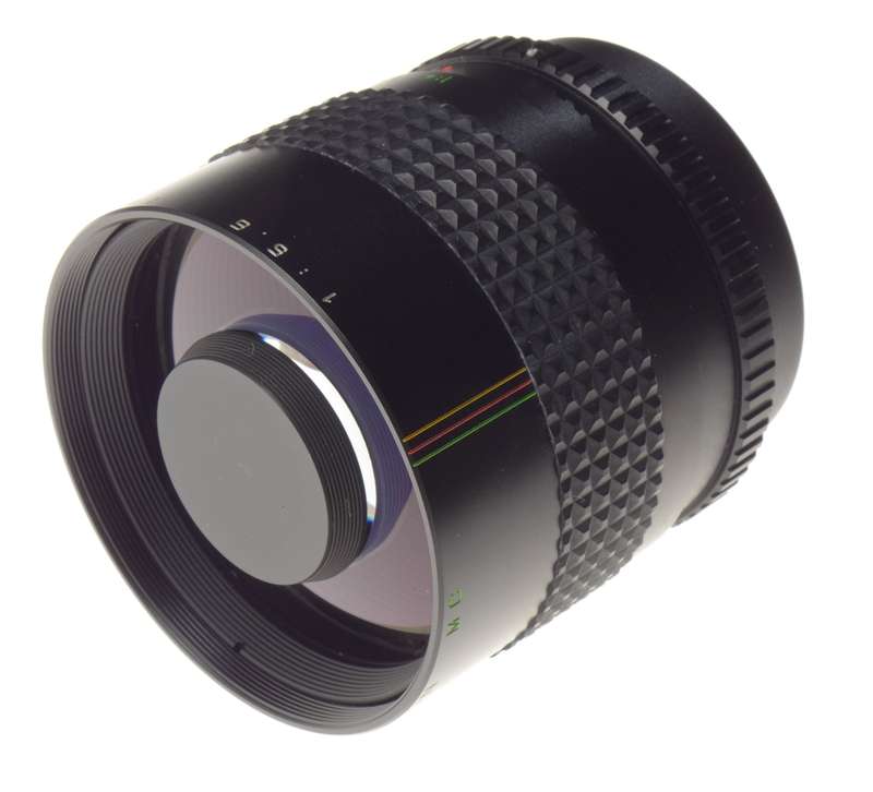 Mirror Lens 5.6 f=300mm Konica mount Prime Makinon Reflex used