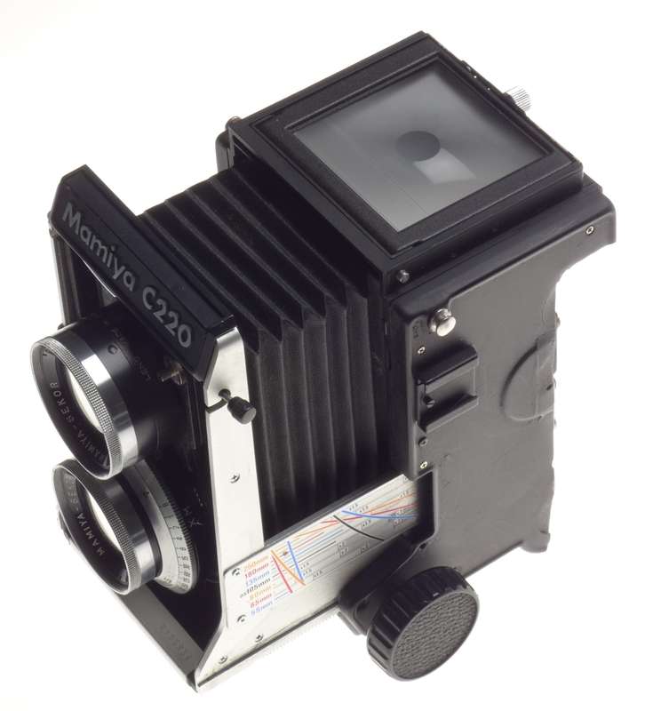 Mamiya C220 TLR vintage camera parts repair - Mamiya