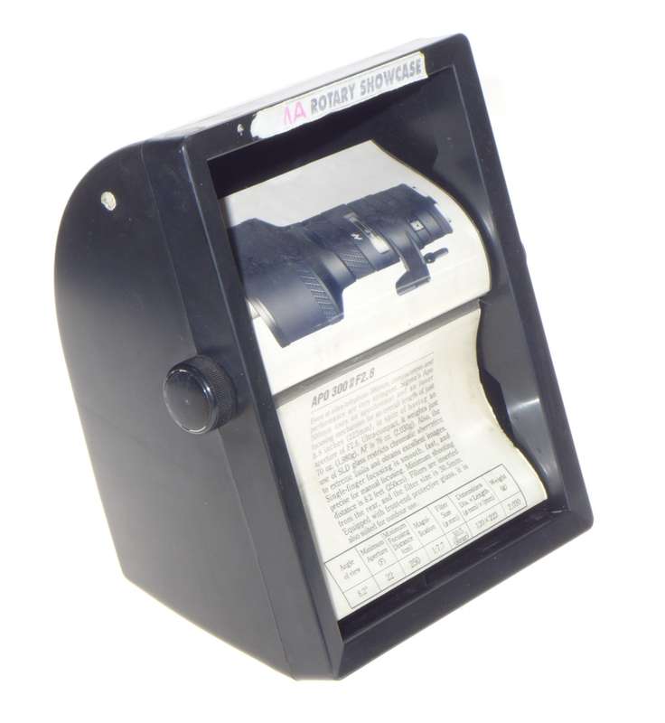 ROLLADEX for photography ROTARY Showcase Nikon collectible