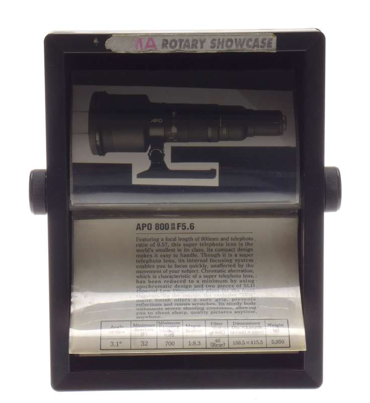 ROLLADEX for photography ROTARY Showcase Nikon collectible