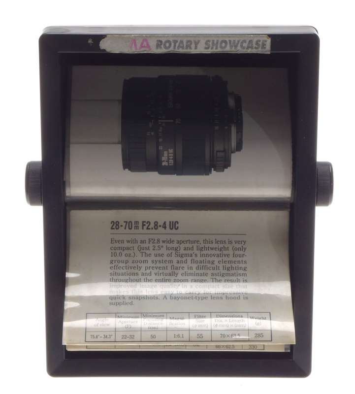ROLLADEX for photography ROTARY Showcase Nikon collectible