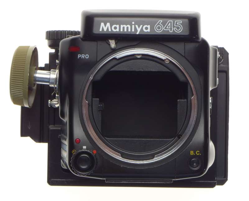 Mamiya 645 Pro camera body parts repair as is - Mamiya
