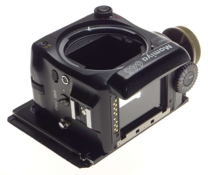 Mamiya 645 Pro camera body parts repair as is - Mamiya