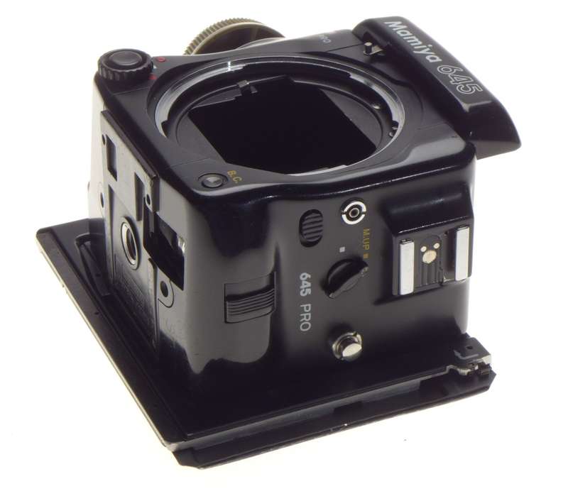 Mamiya 645 Pro camera body parts repair as is - Mamiya