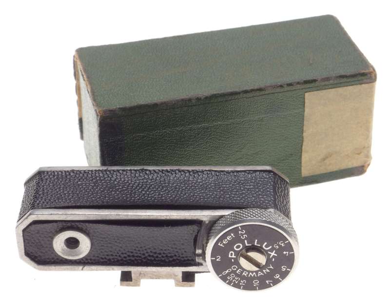 POLLUX Germany rangefinder fits camera hot shoe boxed rare