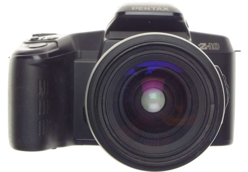 PENTAX Z-10 SLR classic 35mm film camera 28-80mm Zoom lens strap cap