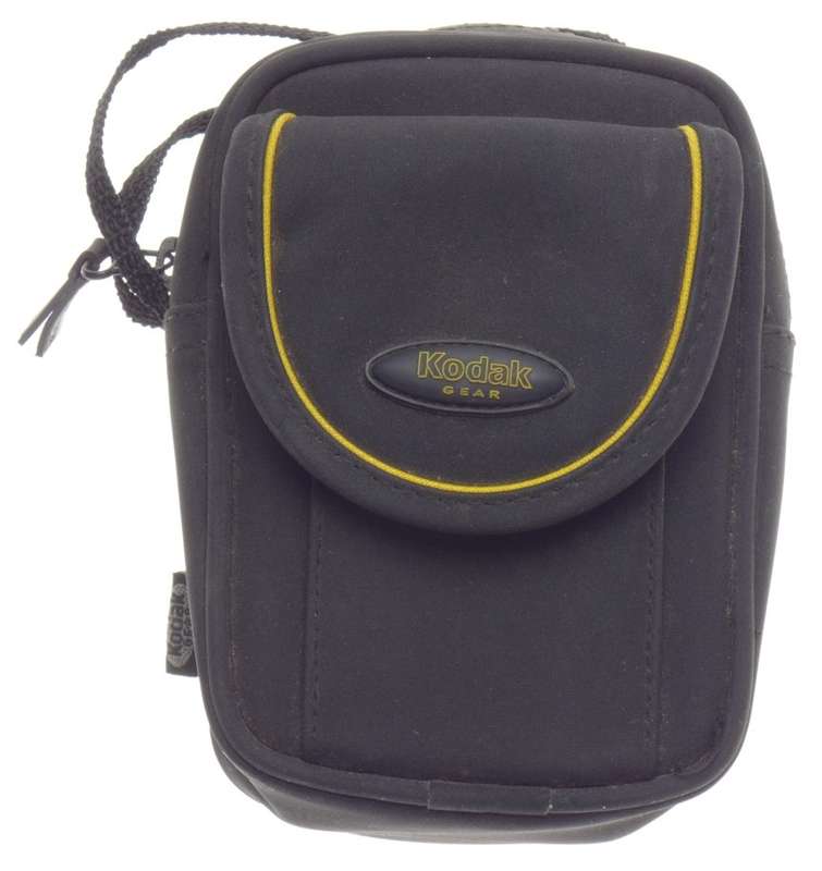KODAK zip lock compact camera case with belt buckle fits compact camera