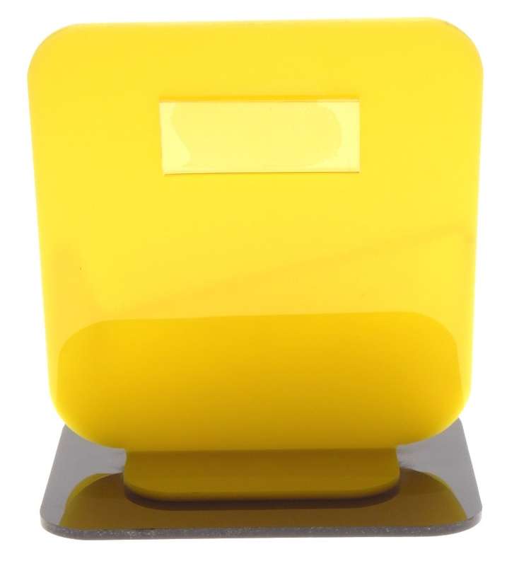 Nikon Coolpix original camera shop yellow display stand