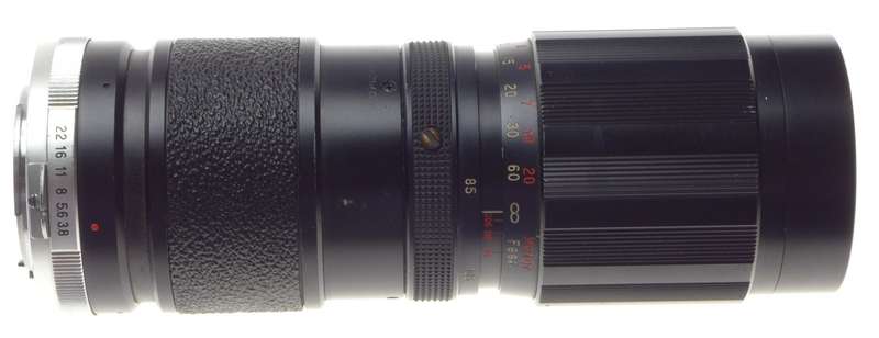 Auto Pangor Tele Zoom 85-205mm 1:3.8 fixed aperture Nikon F mount