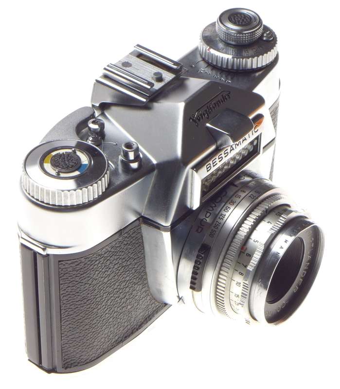 Voigtlander Bessamatic SLR 35mm Film camera Color-Skopar X 2.8/50mm lens