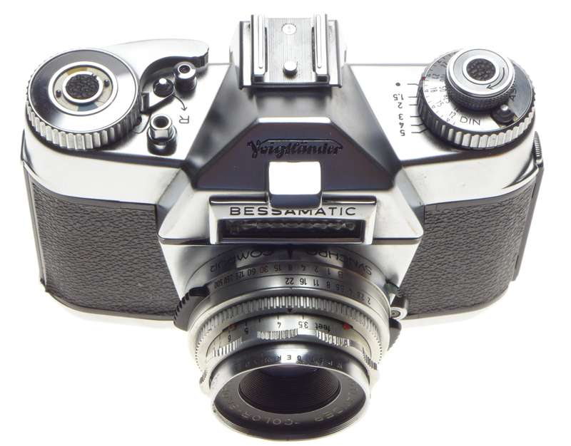 Voigtlander Bessamatic SLR 35mm Film camera Color-Skopar X 2.8/50mm lens