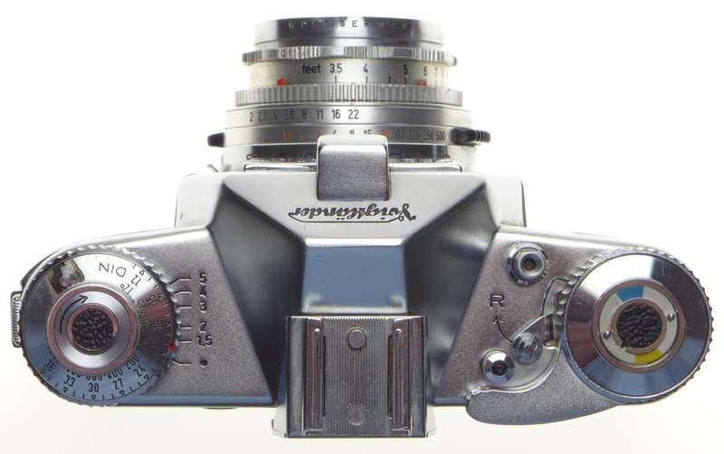 Voigtlander Bessamatic SLR 35mm Film camera Color-Skopar X 2.8/50mm lens