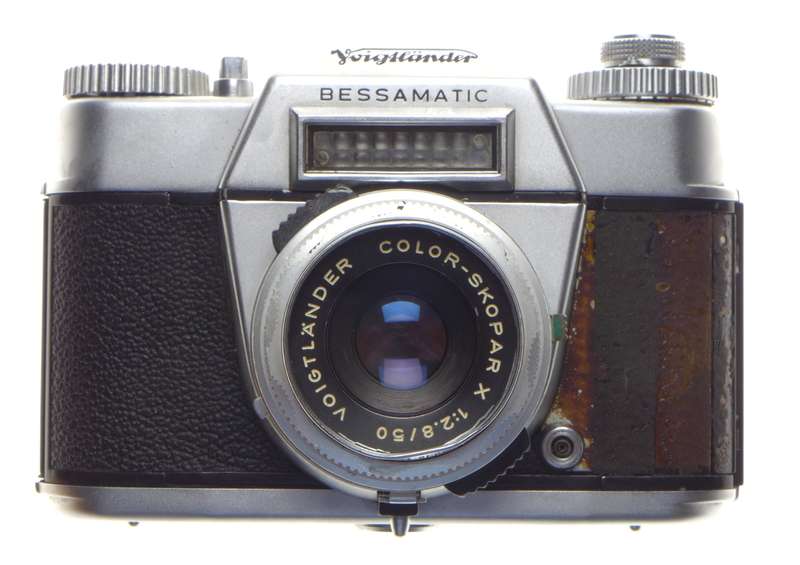 BESSAMATIC 35mm SLR camera vintage film type Skopar X 2.8/50