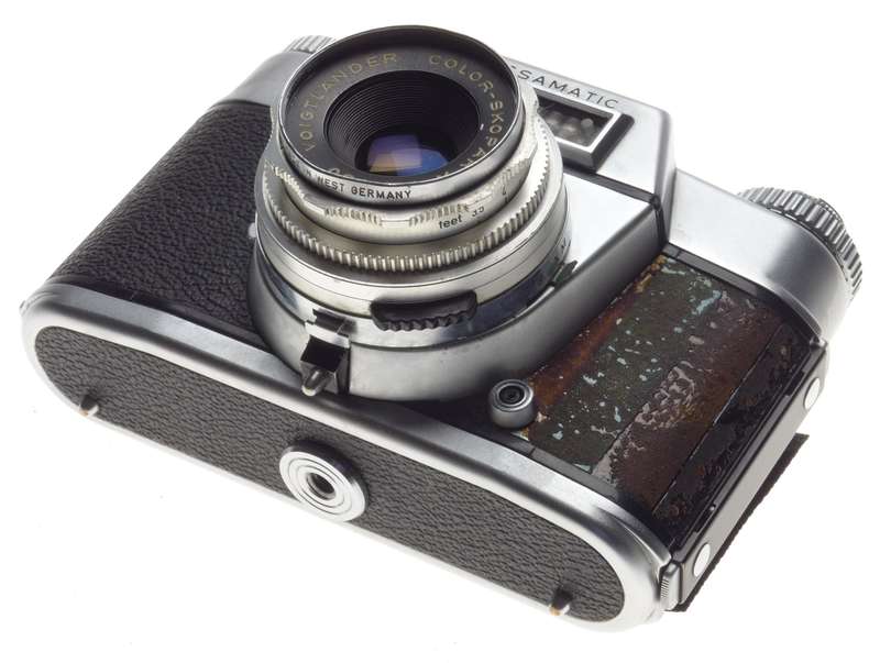 BESSAMATIC 35mm SLR camera vintage film type Skopar X 2.8/50