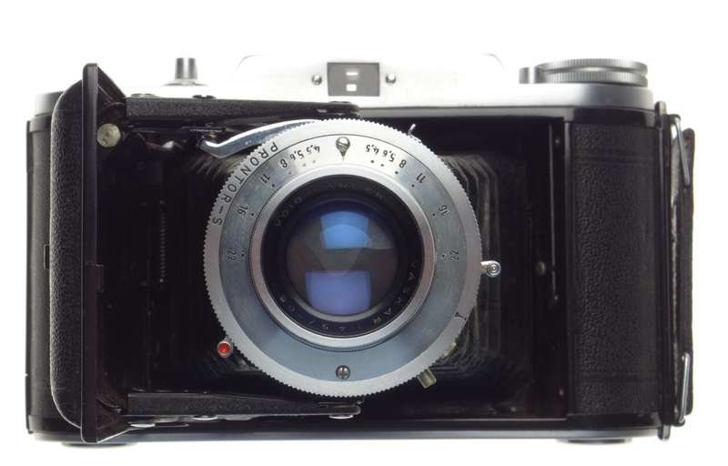 Voigtlander Bessa I Classic folding camera 3.5/105mm VASKAR lens used