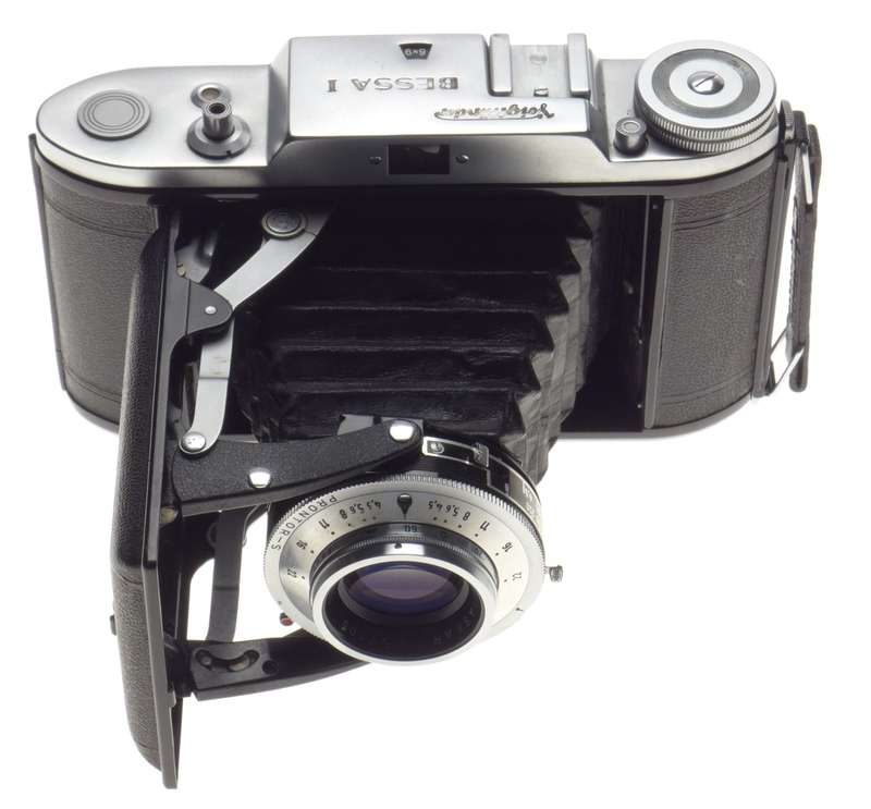 Voigtlander Bessa I Classic folding camera 3.5/105mm VASKAR lens used