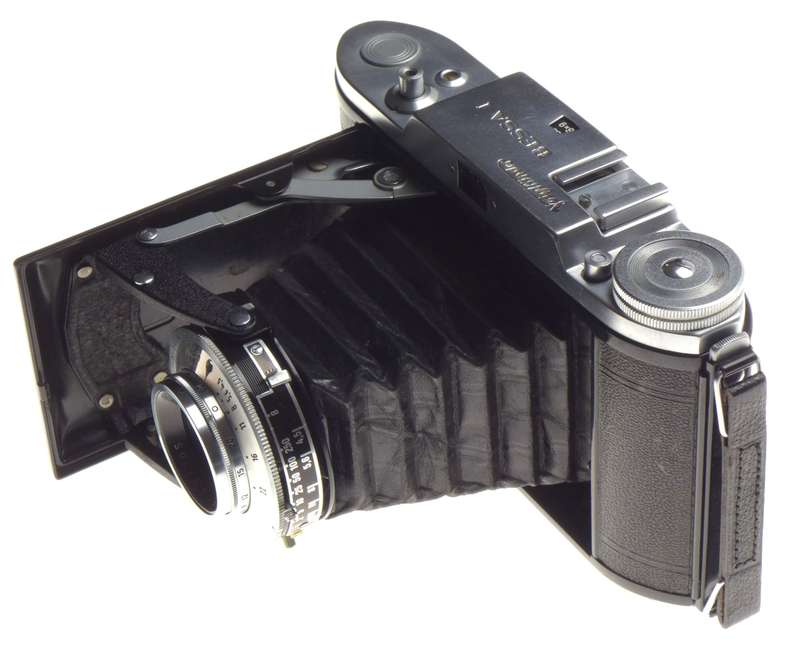 Voigtlander Bessa I Classic folding camera 3.5/105mm VASKAR lens used