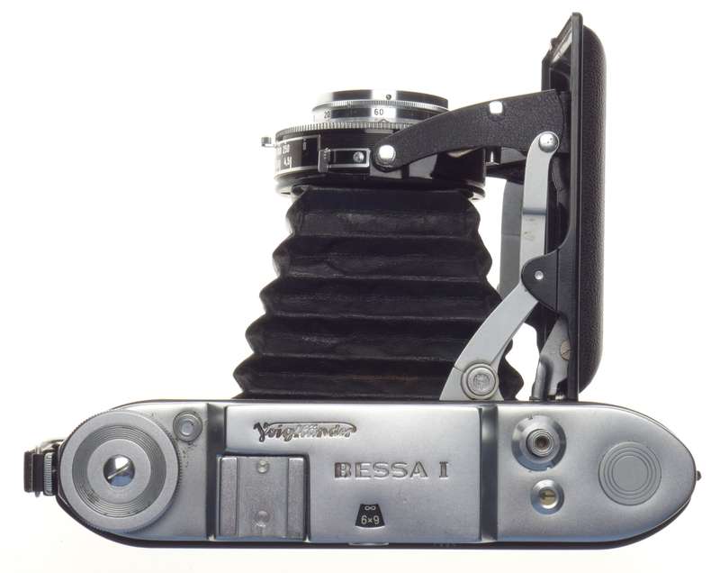 Voigtlander Bessa I Classic folding camera 3.5/105mm VASKAR lens used