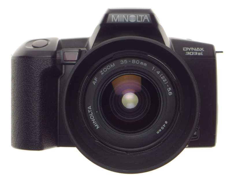 Minolta DYNAX 303si SLR 35-80mm Zoom SLR film camera lens
