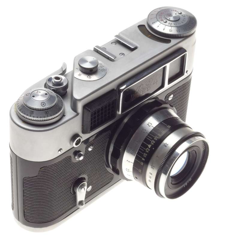 Fed 4 Leica Rangefinder copy type film camera 2.8/52mm lens