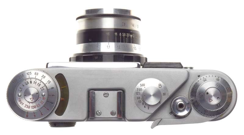 Fed 4 Leica Rangefinder copy type film camera 2.8/52mm lens
