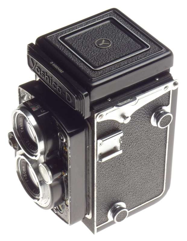 Yashica D medium format camera TLR Yashicor 3.5 f=80mm for Repair - Yashica