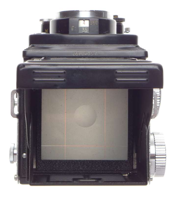 Yashica D medium format camera TLR Yashicor 3.5 f=80mm for Repair - Yashica