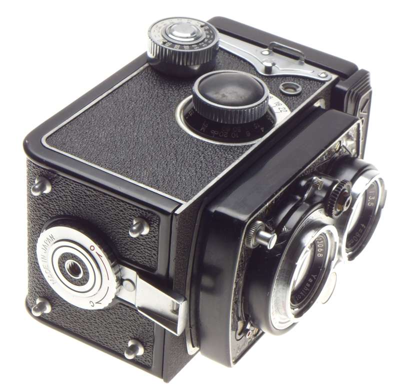 Yashica D medium format camera TLR Yashicor 3.5 f=80mm for Repair - Yashica