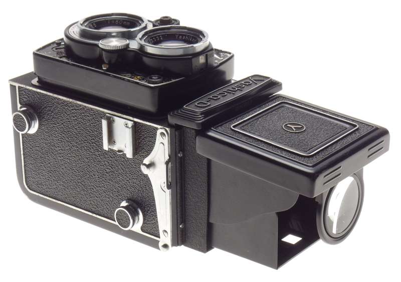 Yashica D medium format camera TLR Yashicor 3.5 f=80mm for Repair - Yashica
