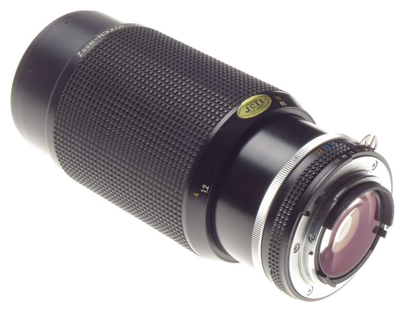 Zoom-Nikkor 80-200mm 1:4.5 Nikon SLR camera AI-S caps used lens - Nikon