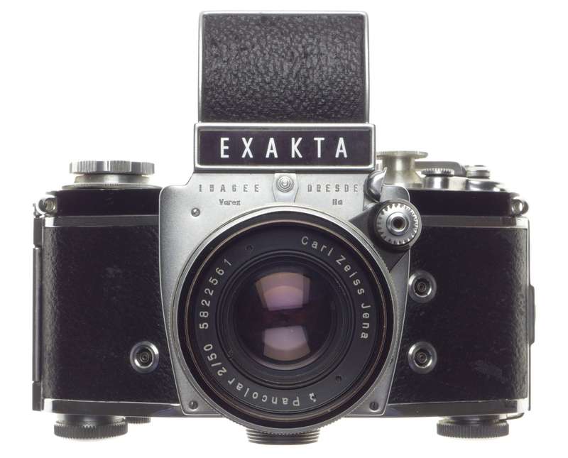 Pancolar Exakta SLR camera vintage 35mm film 2/50 Zeiss lens Excellent - Exakta