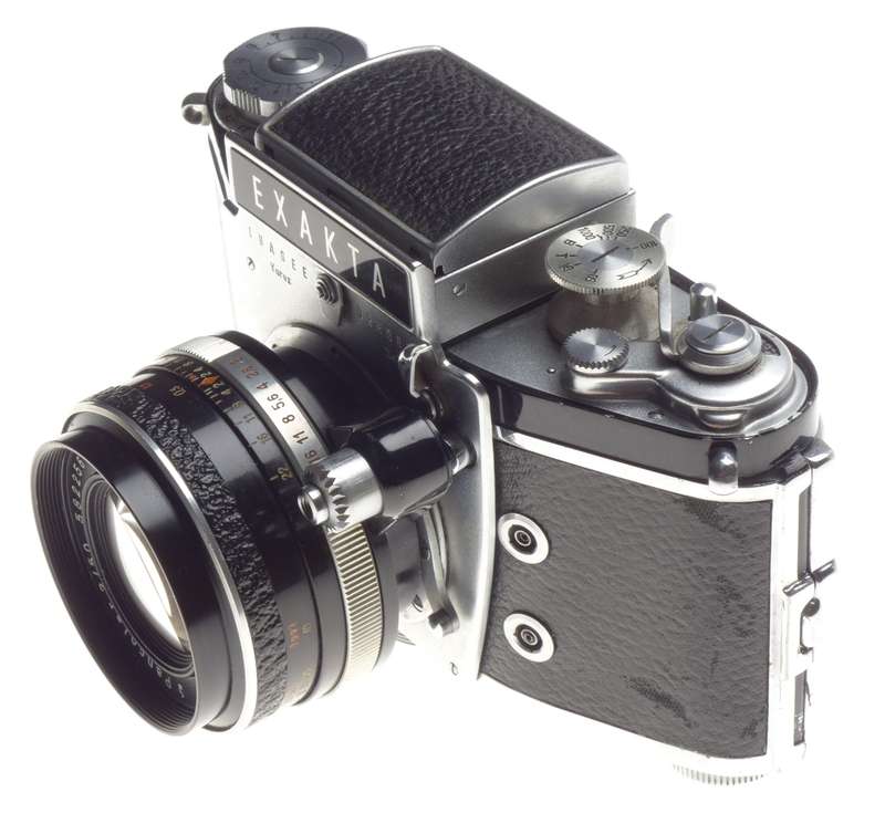 Pancolar Exakta SLR camera vintage 35mm film 2/50 Zeiss lens Excellent - Exakta