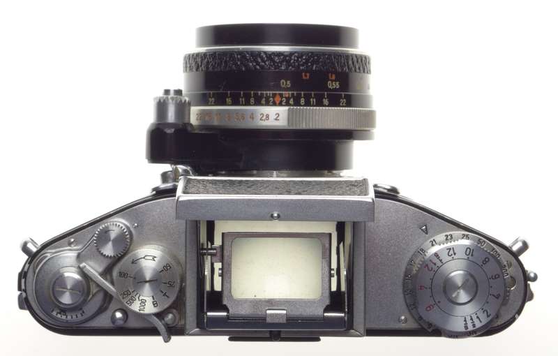 Pancolar Exakta SLR camera vintage 35mm film 2/50 Zeiss lens Excellent - Exakta