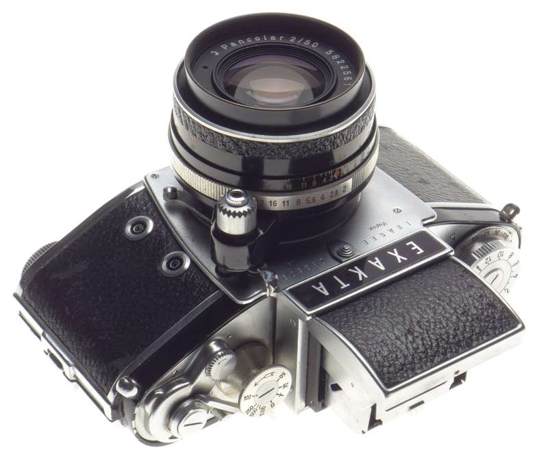 Pancolar Exakta SLR camera vintage 35mm film 2/50 Zeiss lens Excellent - Exakta