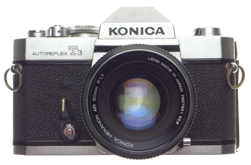 Konica Autoreflex T3 "Just Serviced" Hexanon AR 50mm F1.7 SLR camera kit