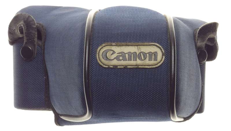 Canon SLR vintage film camera Blue Canvas case