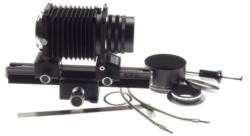 PENTAX Bellows Takumar 4/100mm Macro lens Rare Slide Copier SLR