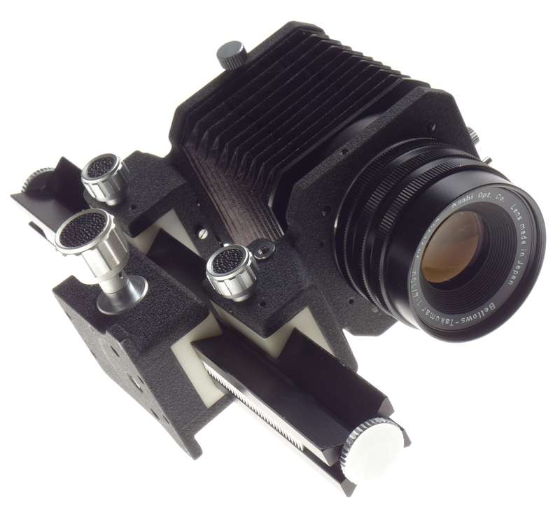 PENTAX Bellows Takumar 4/100mm Macro lens Rare Slide Copier SLR
