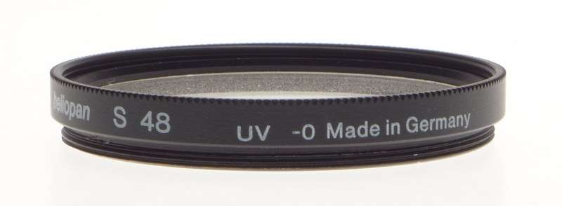 HELIOPLAN Yellow 8 Light Filter ES 55 UV filter Boxed MINT