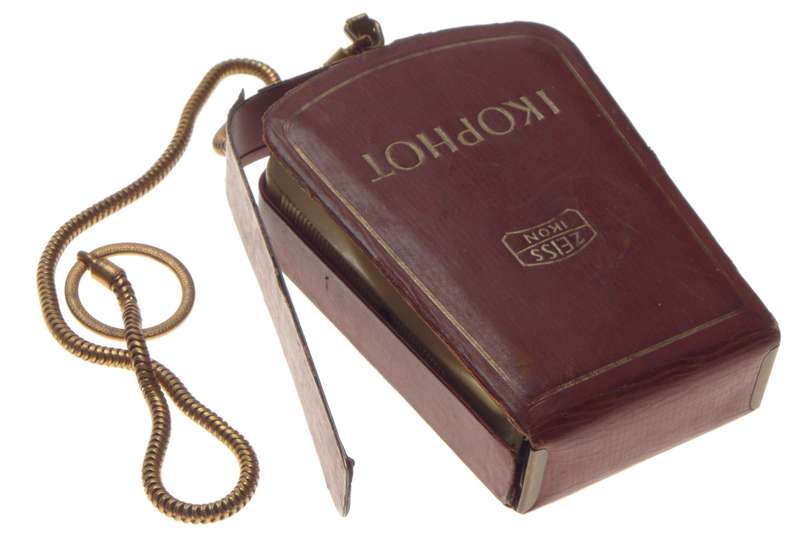 Zeiss IKOPHOT Ikon Vintage light exposure hand held meter cased with chain