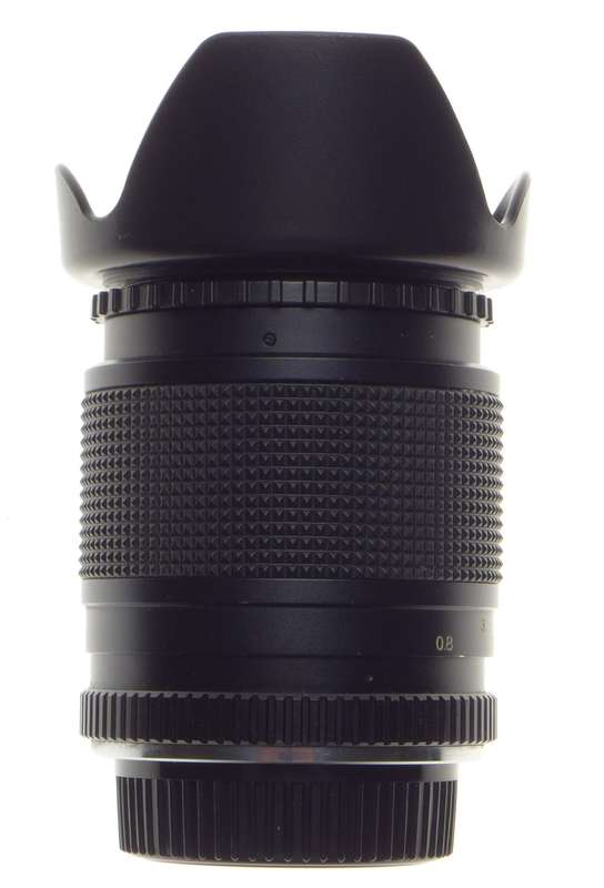 YASHICA Lens MC Zoom 35-70mm 1:3.5-4.5 Hood and caps SLR Vintage lens