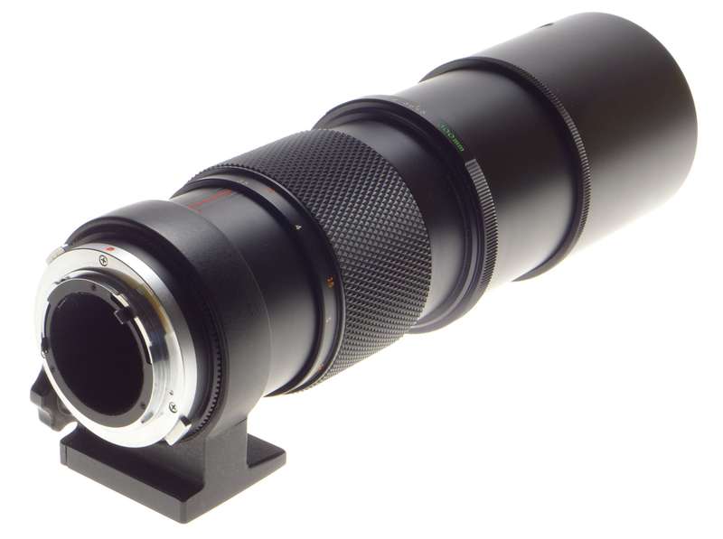 Olympus OM-System Auto-S 1:4.5 f=300mm Zuiko 4.5/300mm film camera lens 35mm