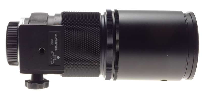 Olympus OM-System Auto-S 1:4.5 f=300mm Zuiko 4.5/300mm film camera lens 35mm