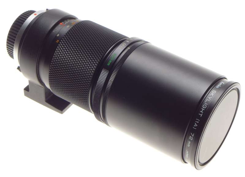 Olympus OM-System Auto-S 1:4.5 f=300mm Zuiko 4.5/300mm film camera lens 35mm