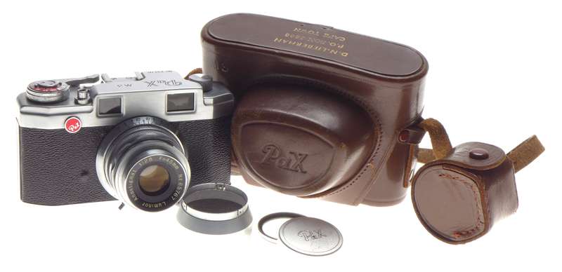PAX M3 rangefinder sub miniature camera kit Luminor 1:2.8/45mm lens - Pax