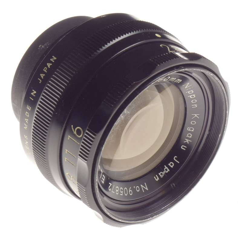 EL-Nikkor 1:2.8 f=50mm enlarging lens vintage film old used condition. - Nikon