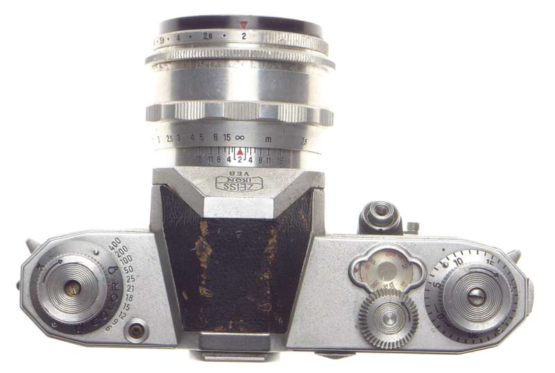 Zeiss Ikon VEB Contax D Biotar 2/58 red T Carl Zeiss lens