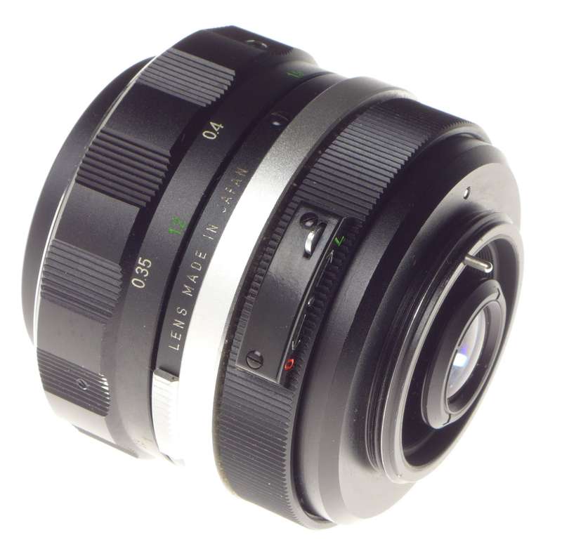 Soligor Wide-Auto 1:2.8 f=35mm 49mm filter lens hood caps case SLR